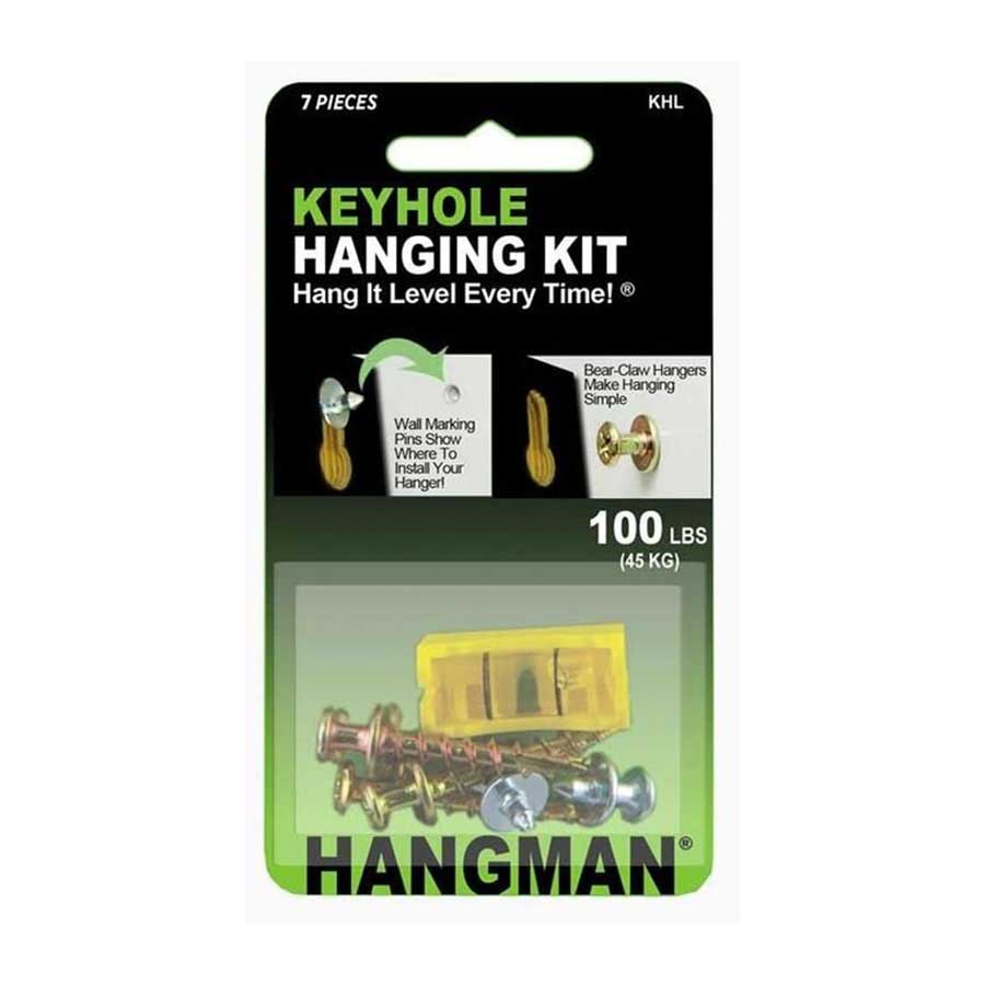 Hangman Gold Keyhole Hanging Kit